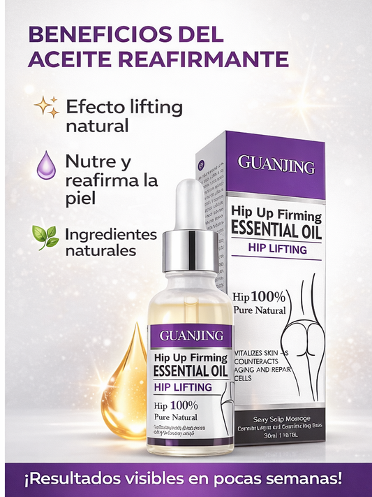 BootyLift Oil – Lifting Natural para Glúteos